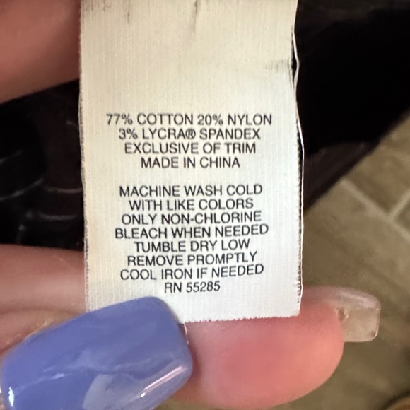 Express Black and White Striped Button Down Shirt - Picture 8 of 9